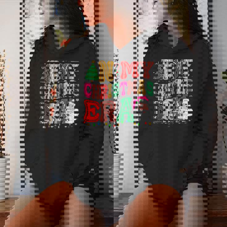 In My Christmas Era Cute Groovy Christmas Holiday Xmas Women Hoodie Gifts for Her In My Christmas Era Cute Groovy Christmas Holiday Xmas Women Hoodie Gifts for Her