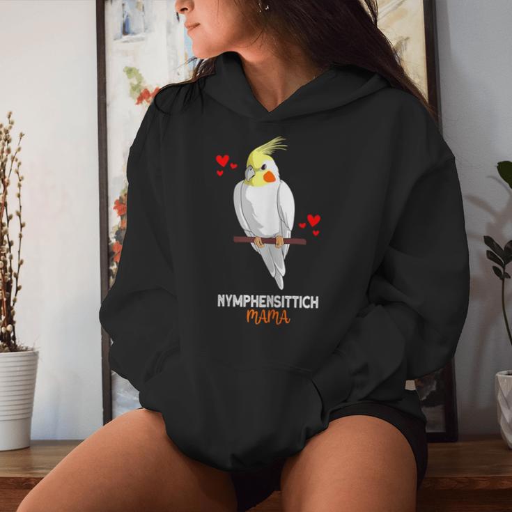 Cockatiel Mum Parrot Bird Cockatiel S Kapuzenpullover für Damen Geschenke für Sie