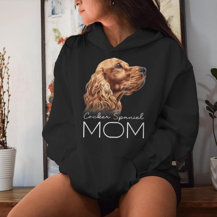 Cocker Spaniel Mama Kapuzenpullover für Damen Geschenke für Sie