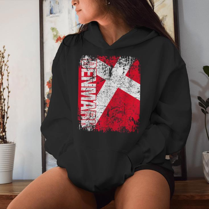 Denmark Flag Women's Children's Denmark Kapuzenpullover für Damen Geschenke für Sie