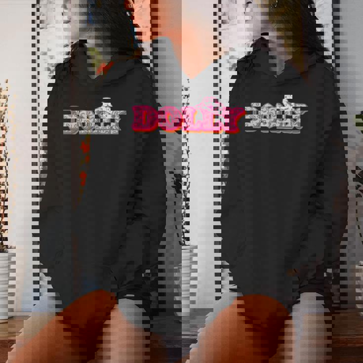 Dolly First Name Personalized Girls Birthday Women Hoodie Gifts for Her