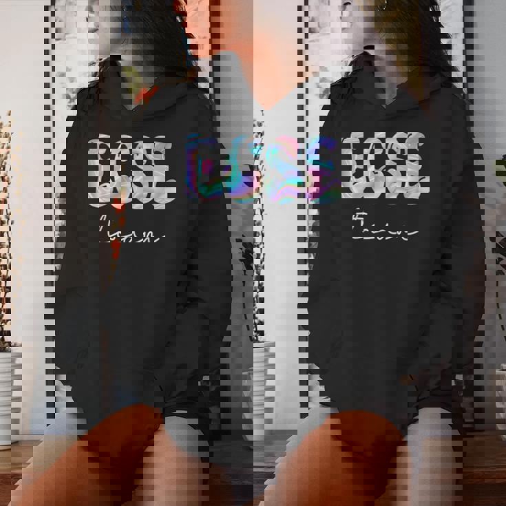 Ecse Team Groovy Back To School Cute Teachers Girl Women Hoodie Gifts for Her