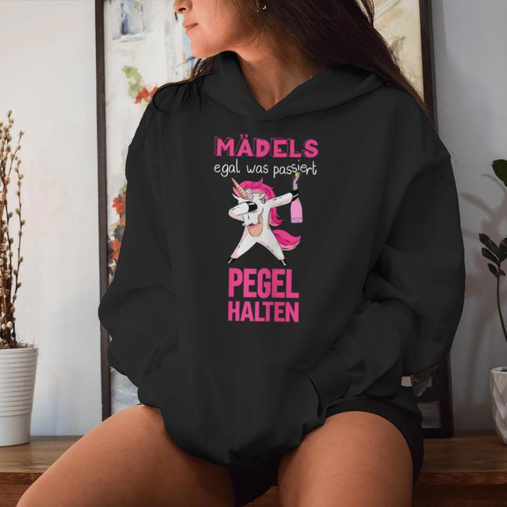 Egal Was Passiert Level Halt Einhorn Women's Party Running Kapuzenpullover für Damen Geschenke für Sie