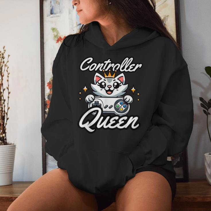 Gamer Girl Cat Gaming Cuteideo Game Girls Kapuzenpullover für Damen Geschenke für Sie