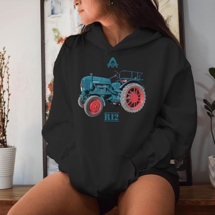 Hanomag R12 Trcker Ackermoped Kapuzenpullover für Damen Geschenke für Sie