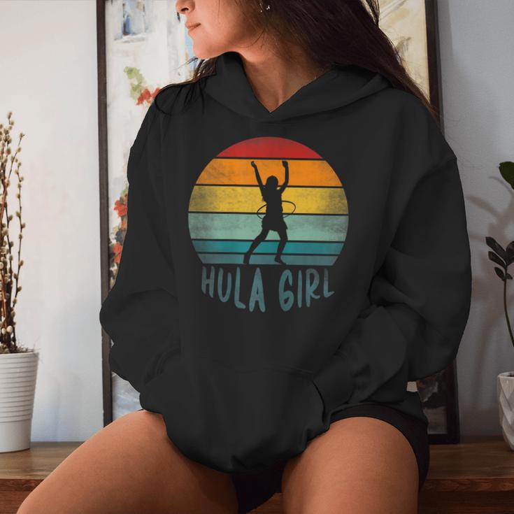 Hulahoop Hullern Hula Girl Hoola Hop Training Women's Hoopen Kapuzenpullover für Damen Geschenke für Sie