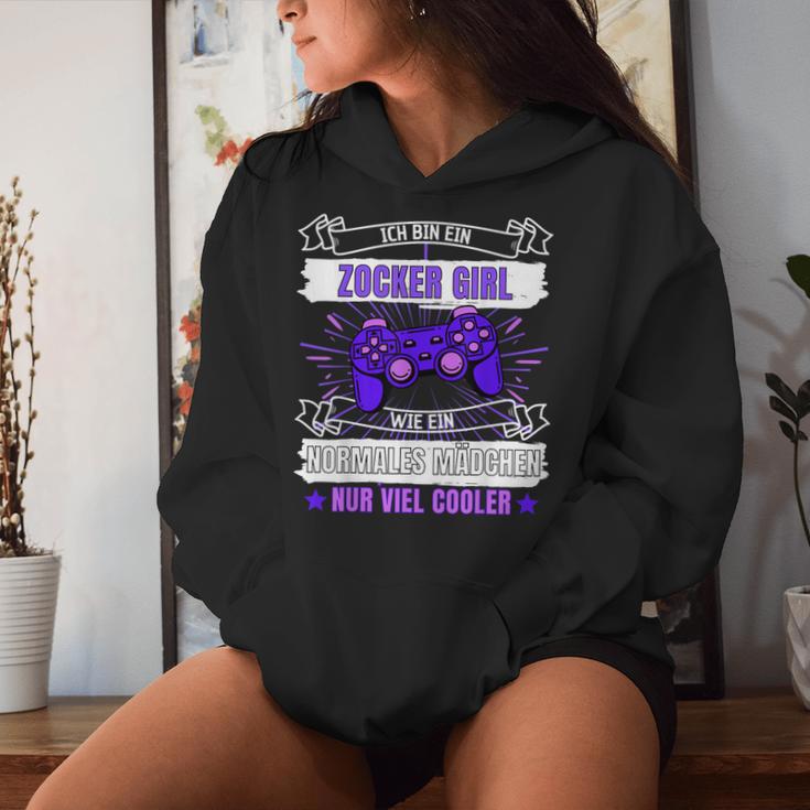 Ich Bin Ein Zocker Girl I'm A Gamer Kapuzenpullover für Damen Geschenke für Sie