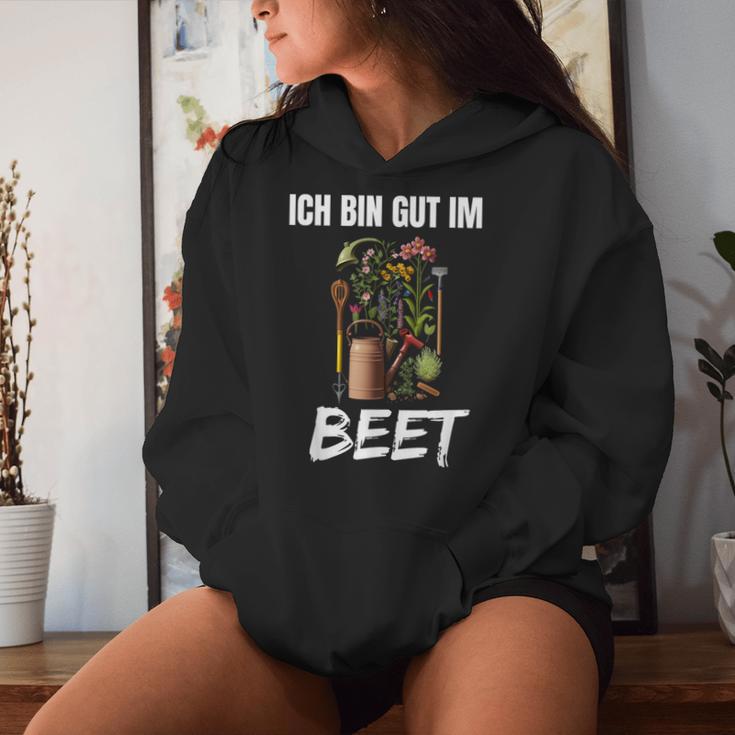 Ich Bin Gut Im Beet Word Game Gardener Garden Kapuzenpullover für Damen Geschenke für Sie