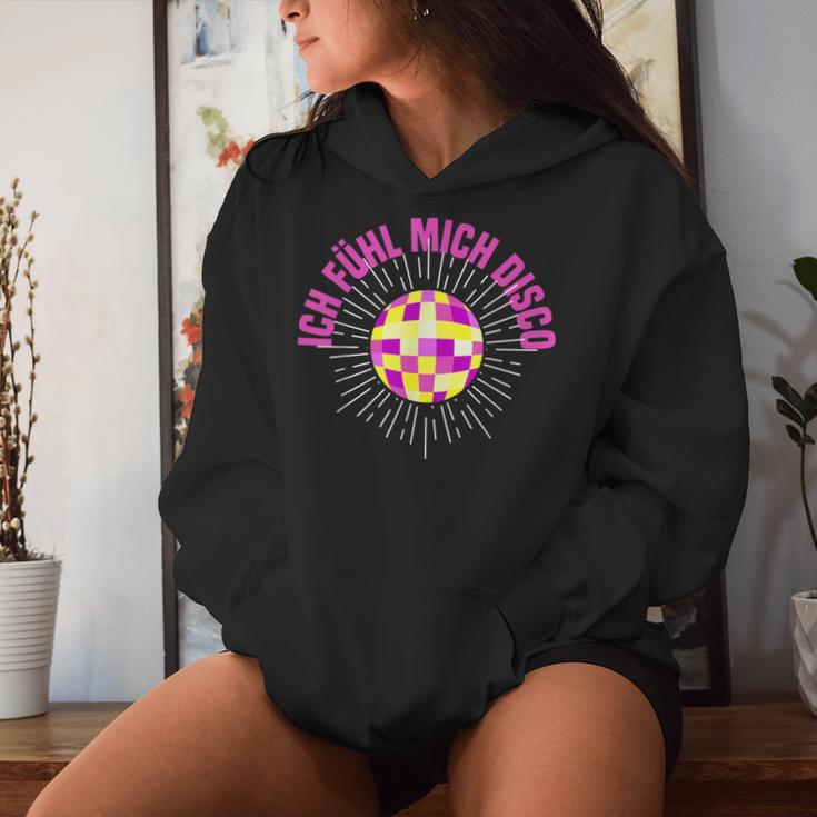 Ich Fühl Mich Disco Party Dj Techno Men Kapuzenpullover für Damen Geschenke für Sie