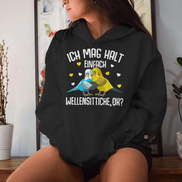 Ich Mag Halt Budgies Welli Budgies Girls' Kapuzenpullover für Damen Geschenke für Sie