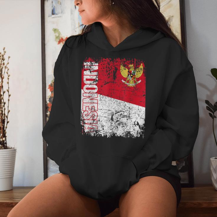 Indonesia Flag Children Kapuzenpullover für Damen Geschenke für Sie