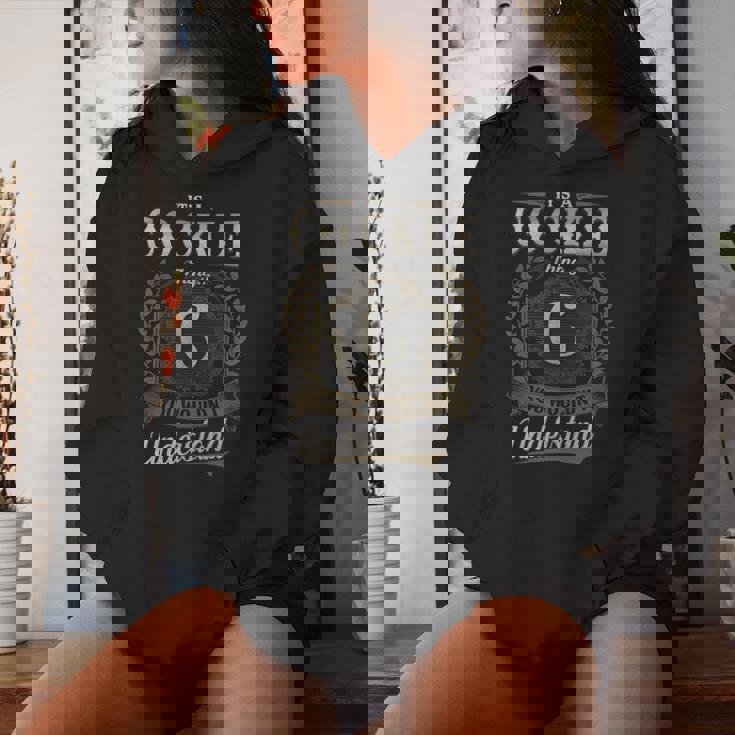 It's A Cockle Thing You Wouldn't Understand Cockle Last Name Women Hoodie Gifts for Her