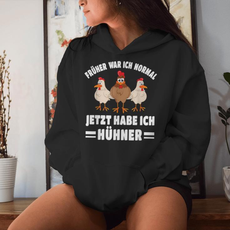 Jetzt Habe Ich Hühner Chicken Chicken Farmer Kapuzenpullover für Damen Geschenke für Sie