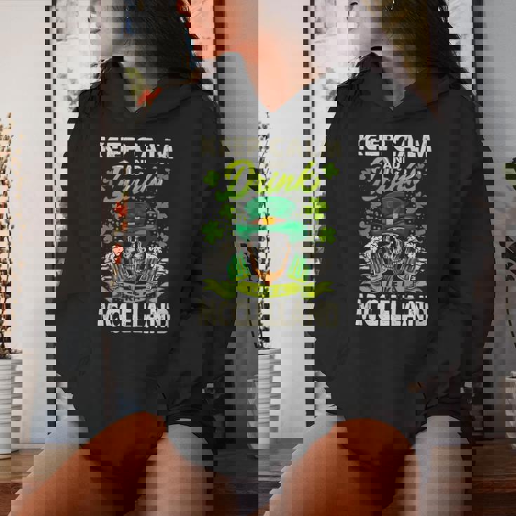 Keep Calm And Drink Like A Mcclelland Women Hoodie Gifts for Her
