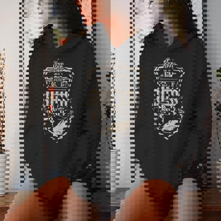 Keep Calm And Let Guess Handle It Women Hoodie Gifts for Her