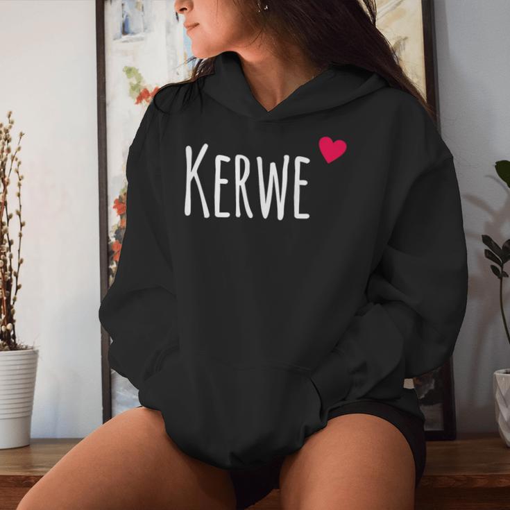 Kerwe Dialekt Pfälzer Und Pfalz Wine Festival Kapuzenpullover für Damen Geschenke für Sie