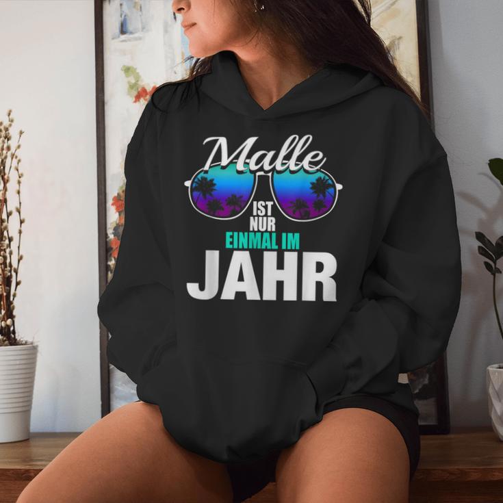 Malle Ist Nur Einmal Im Jahr Mallorca Beer Party Dance S Kapuzenpullover für Damen Geschenke für Sie