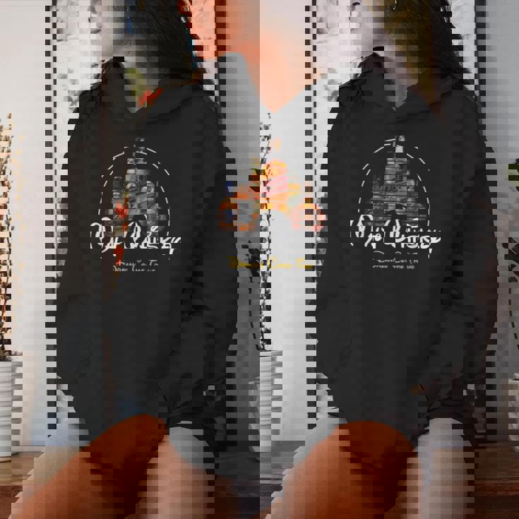 Malt Whiskey Dreams Come True Parodia Felpa con cappuccio da donna Regalos para ella