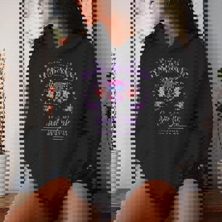 Mind Your Own Damn Business Harris Walz Waltz 2024 Floral Women Hoodie Gifts for Her