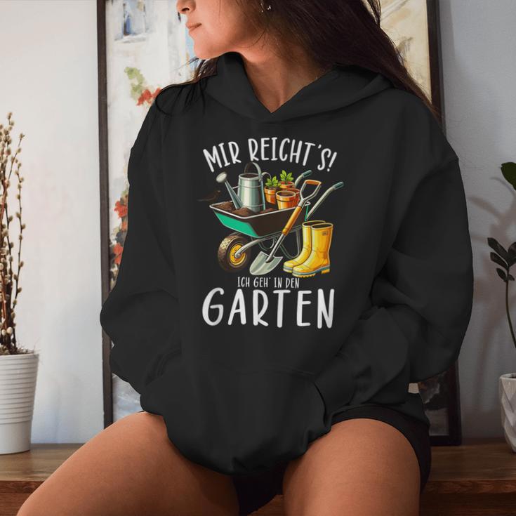 Mir Reicht Ich Geh In Den Garten Papa Mama Garten Gardener Kapuzenpullover für Damen Geschenke für Sie