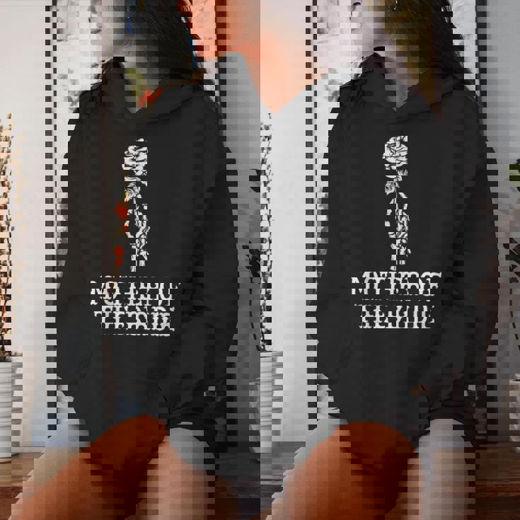 Mother Of The Bride Skeleton Gothic Bachelorette Wedding Women Hoodie Gifts for Her