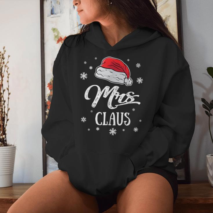 Mrs Mama Santa Claus Christmas Santa Hat Mum Kapuzenpullover für Damen Geschenke für Sie