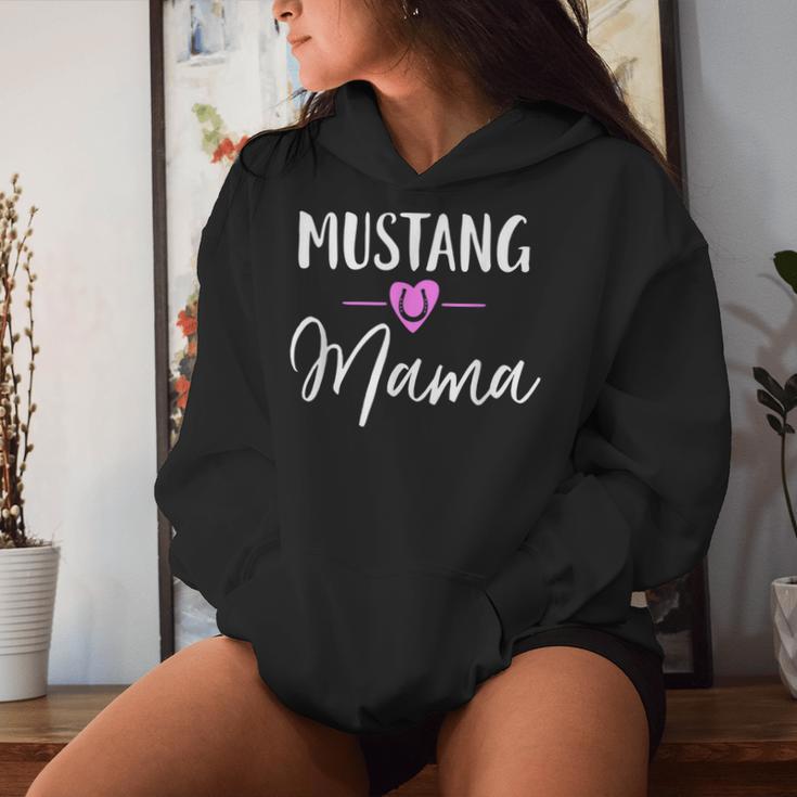 Mustang Horse Mama Kapuzenpullover für Damen Geschenke für Sie