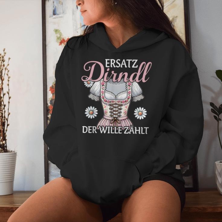 Replacement Dirndl Der Wille Zählt Bayern Costume Top Women's Kapuzenpullover für Damen Geschenke für Sie