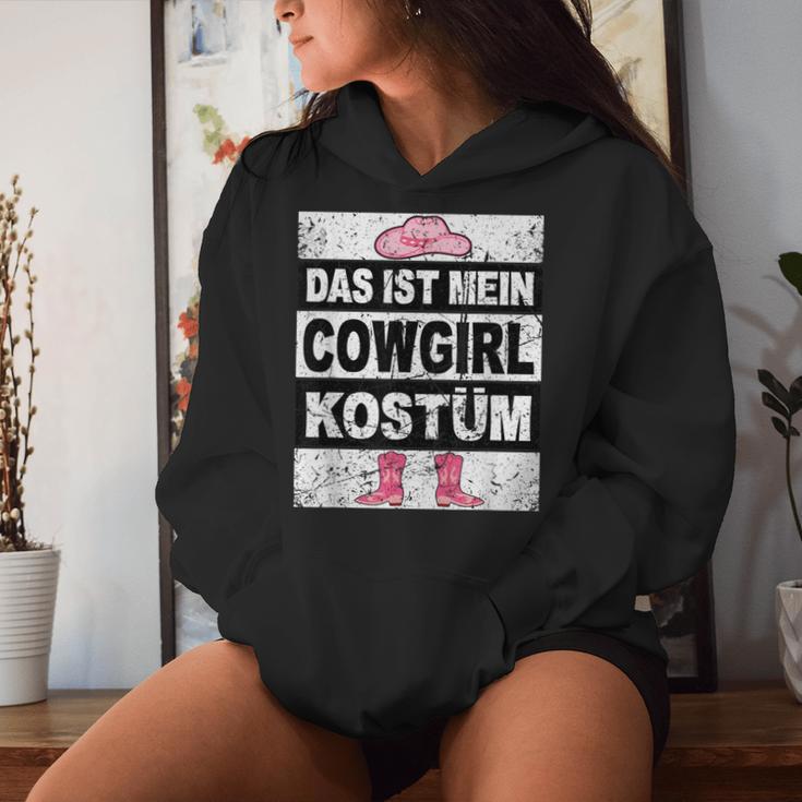 Retro Das Ist Mein Cowboy Kostum Children Western Kapuzenpullover für Damen Geschenke für Sie