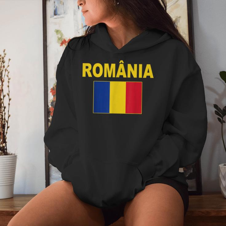 Romania Flag Romania Steagul Romaniei Romanian Flags Kapuzenpullover für Damen Geschenke für Sie