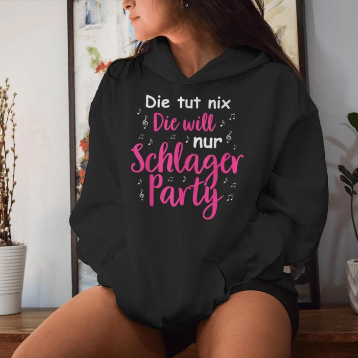 Schlager Music Costume Party Girls Schlagerfan Schlager Music Kapuzenpullover für Damen Geschenke für Sie