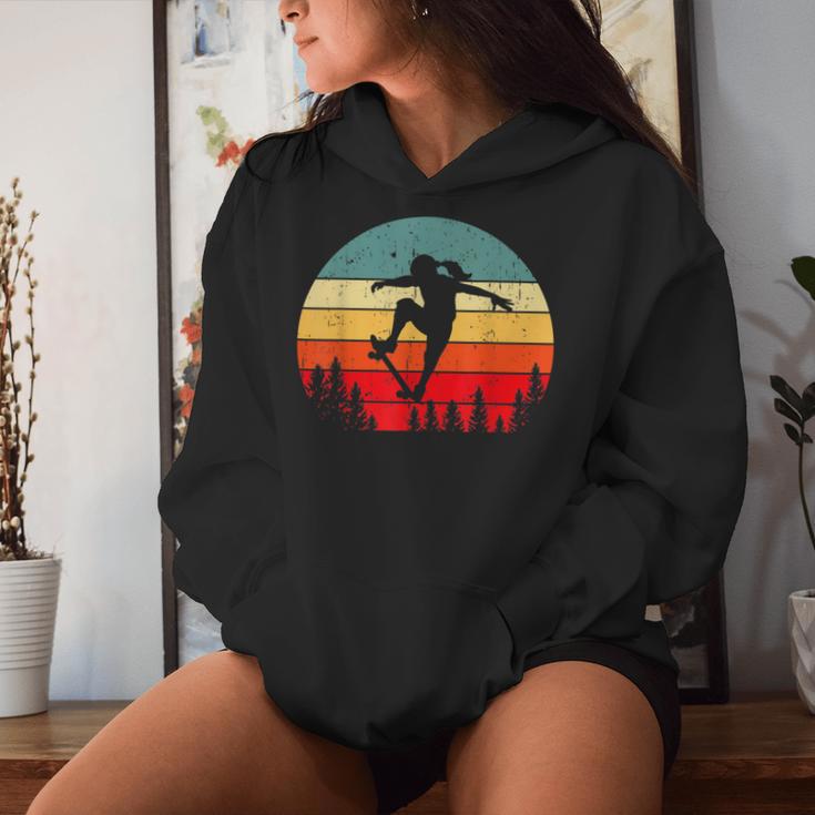 Skater Girl Skateboard Stunt Girls Kapuzenpullover für Damen Geschenke für Sie