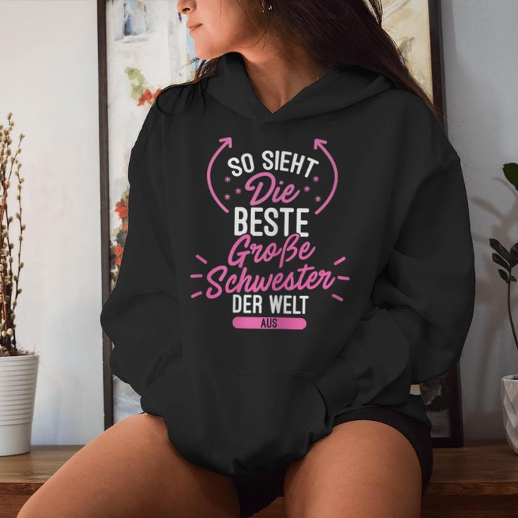 So Sieht Die Beste Schwester Der Welt Aus Kapuzenpullover für Damen Geschenke für Sie