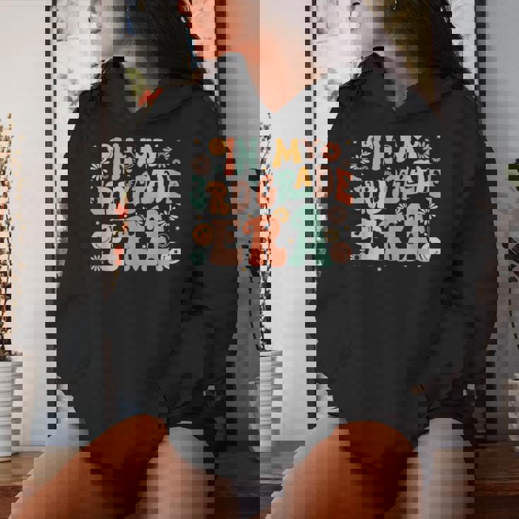 In My Third Grade Era Retro 3Rd Grade Back To School Women Hoodie Gifts for Her