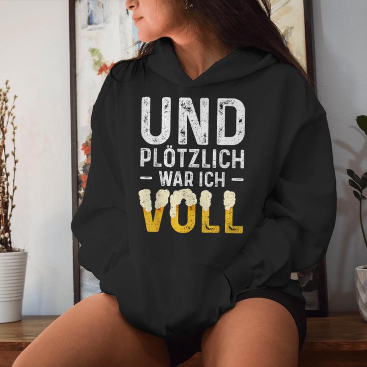 Und Suötzlich War Icholl Beer Drinker Kapuzenpullover für Damen Geschenke für Sie