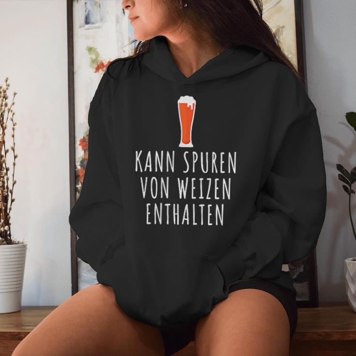 Wheat Beer Kann Trurenon Weizen Halten May Not Contain Traces Kapuzenpullover für Damen Geschenke für Sie