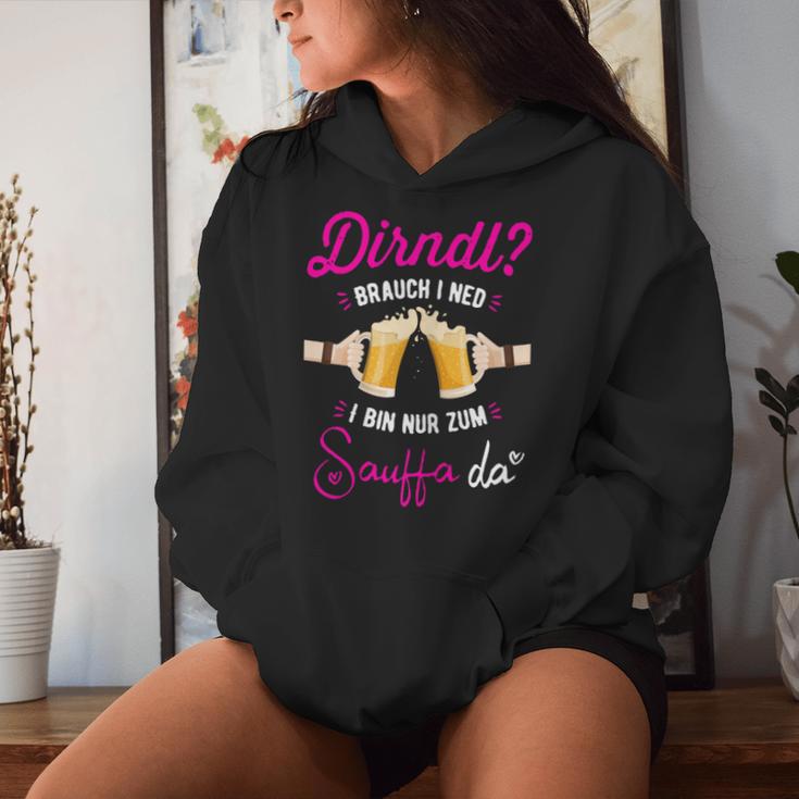 Women's Beer Measure Ich Braucht Kein Dirndl Ich Bin Zum Saufen Hier Kapuzenpullover für Damen Geschenke für Sie