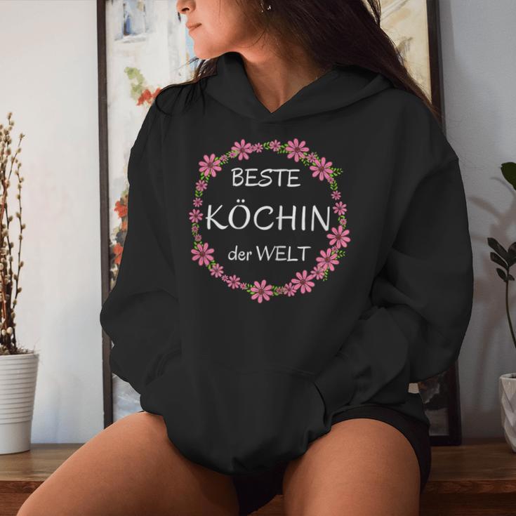 Women's Beste Köchin Der Welt Saying Chef Kitchen Kapuzenpullover für Damen Geschenke für Sie