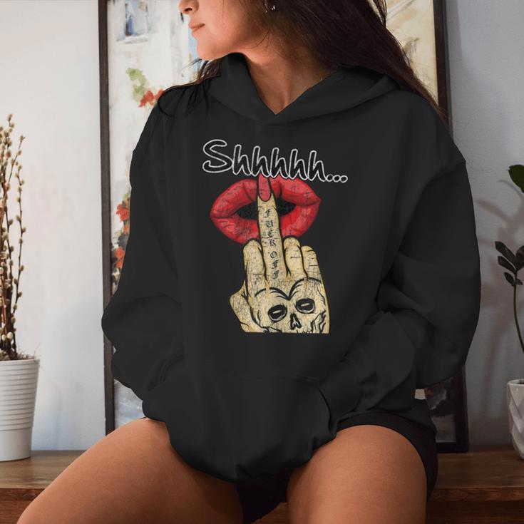 Women'sintage Retro Girl Power Tattoo Rocker Feminist Kapuzenpullover für Damen Geschenke für Sie