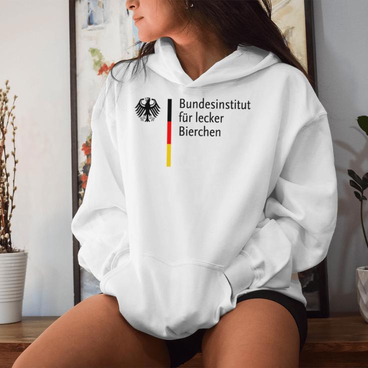 Buntdesinstitut Für Leckerbierchen Beer Kapuzenpullover für Damen Geschenke für Sie