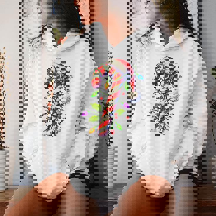 Candy Cane Crew Christmas Light Family Xmas Santa Boys Girls Women Hoodie Gifts for Her