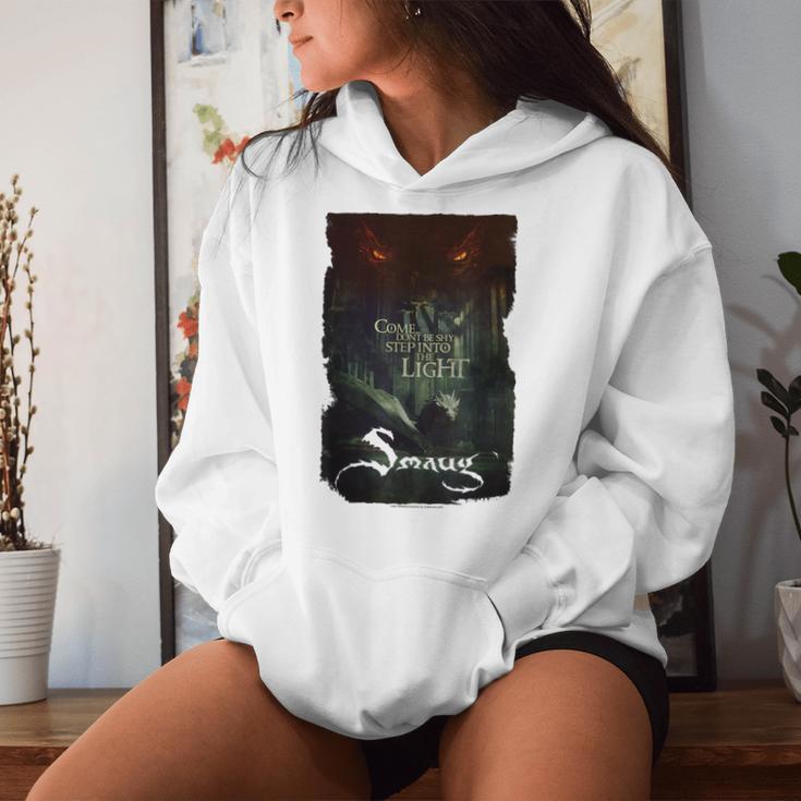 Hobbit Smaug Taunt Kapuzenpullover für Damen Geschenke für Sie