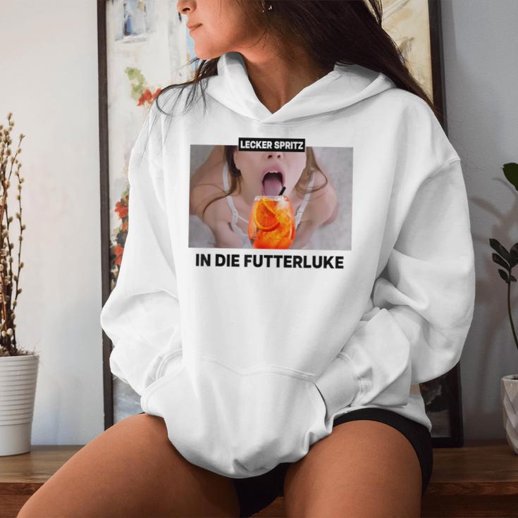 Hot Spritzi Girl Meme Kapuzenpullover für Damen Geschenke für Sie