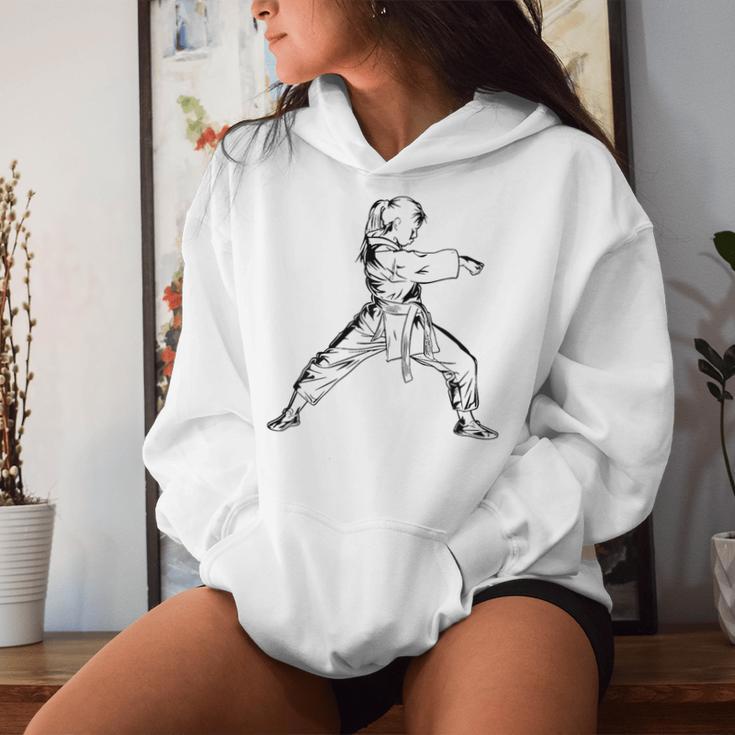 Karate Girls' Karate Athlete Dojo Kapuzenpullover für Damen Geschenke für Sie