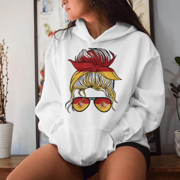 Spanish Girls Spain Girls España Spanish Flag Kapuzenpullover für Damen Geschenke für Sie