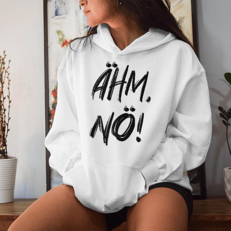 Women's Ahm Nö Nope Kapuzenpullover für Damen Geschenke für Sie