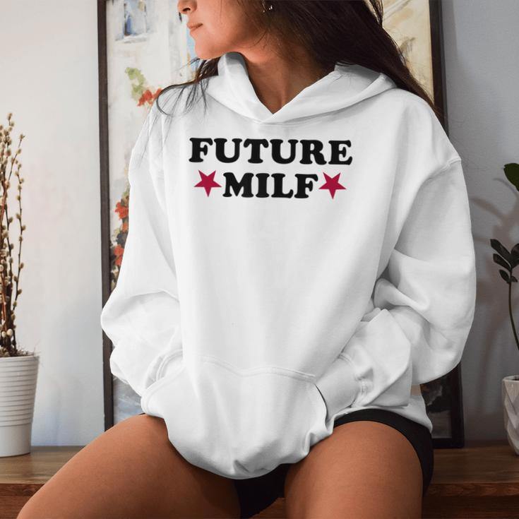 Women's Future Milf Retrointage Style Kapuzenpullover für Damen Geschenke für Sie