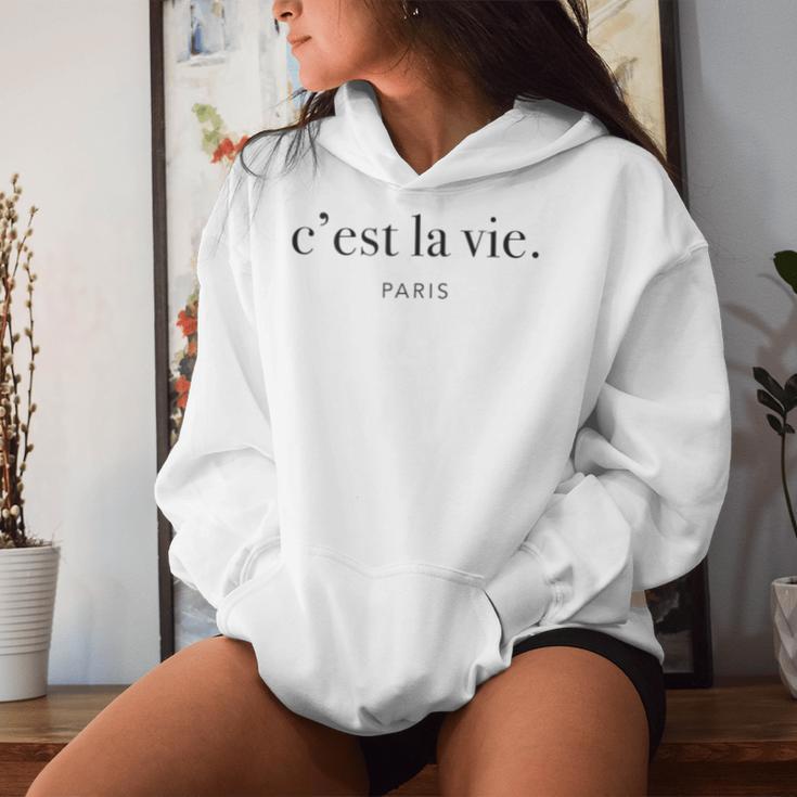 Women's Paris Women's Cest Laie Classic Elegant Kapuzenpullover für Damen Geschenke für Sie