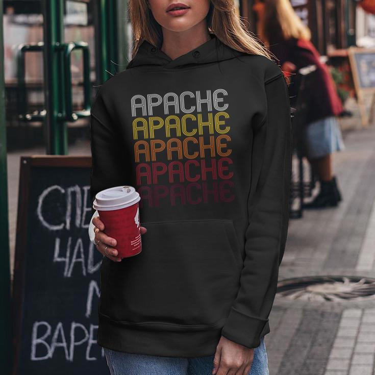 Apache Ok Intage Style Oklahoma Kapuzenpullover für Damen Lustige Geschenke