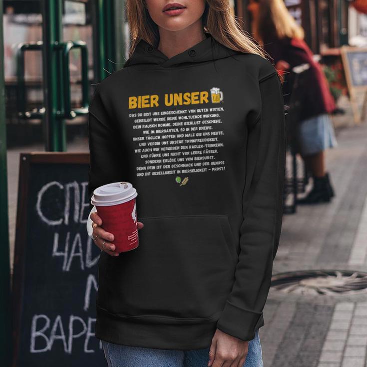 Bier Unser Beer Lovers Kapuzenpullover für Damen Lustige Geschenke